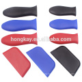 Silicone handle cover for cast iron skillets hot resistant holder for frying pans